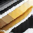 Mood board with fabric and paint samples