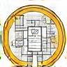 Open concept layout plan